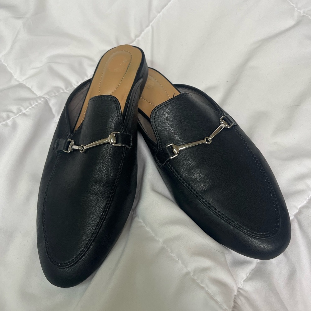 Rachel Zoe Black Mules